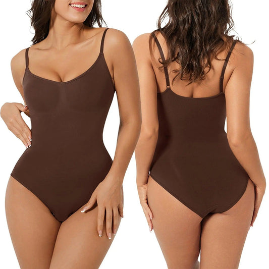 vevolora Panty-Coffee seamless shaping bodysuit
