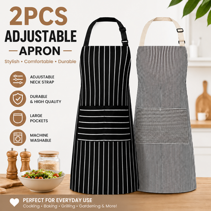 vevolora StudioPair chef apron set feature view