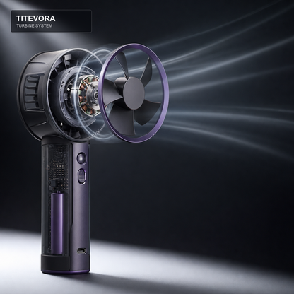TITEVORA AeroJet Pro turbine airflow and internal system visual