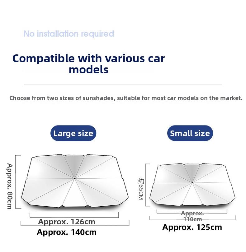 vevolora two-size windshield measurement guide