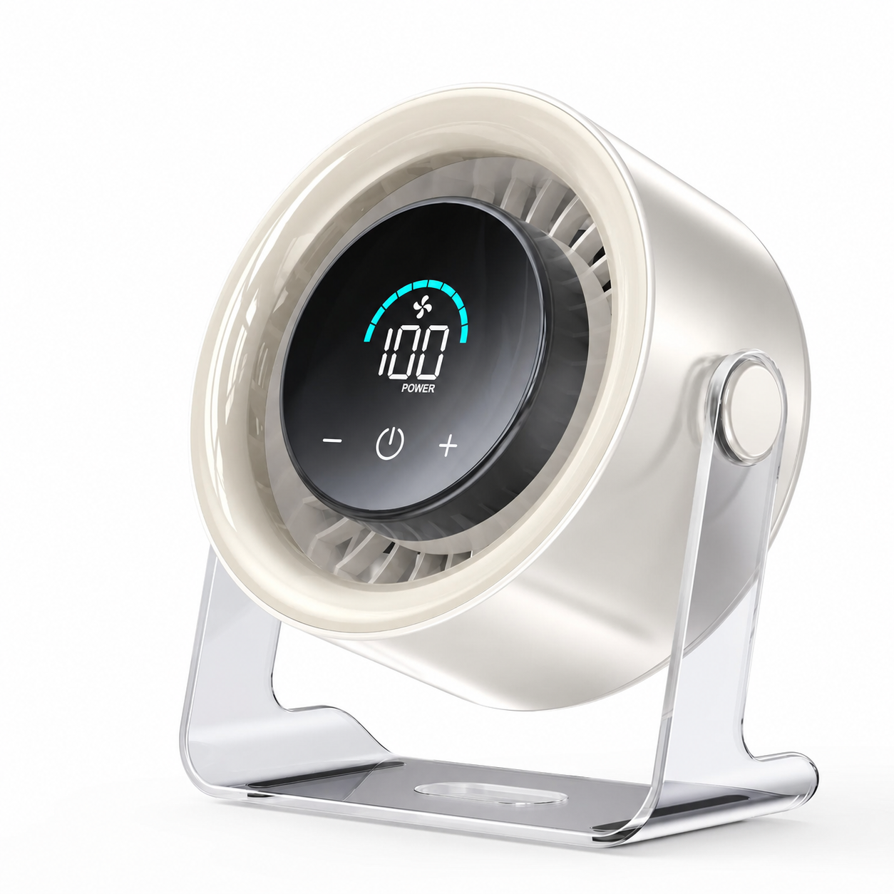 White Vevolora GlacierFlow X1 desk fan