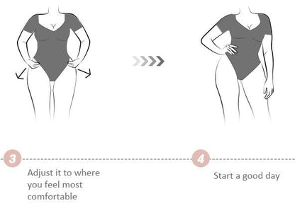 How to adjust the shaping bodysuit for comfort