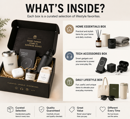Mystery Select Box – Curated Lifestyle Edition