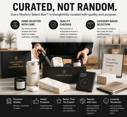Mystery Select Box – Curated Lifestyle Edition