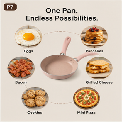 SOLOPAN cooking ideas including eggs pancakes bacon and mini pizza