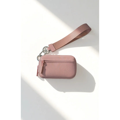 vevolora RFID compact wristlet wallet in Pink